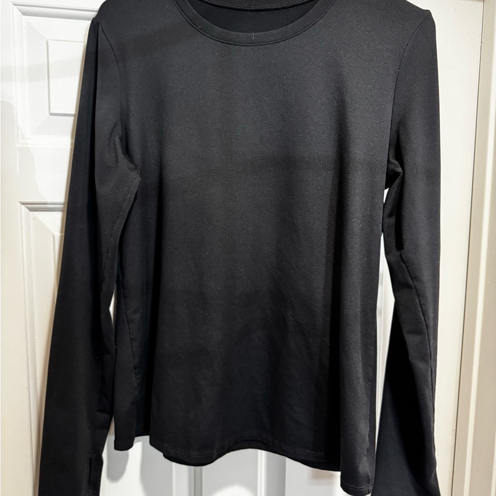 ALO Yoga Black Long Sleeve Tee